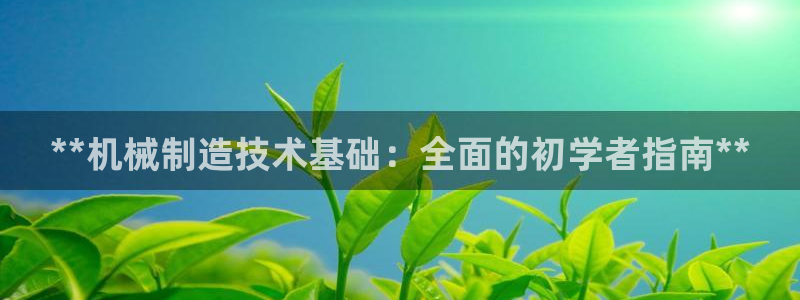 彩神vi官网版：**机械制造技术基础：全面的初学者指南**