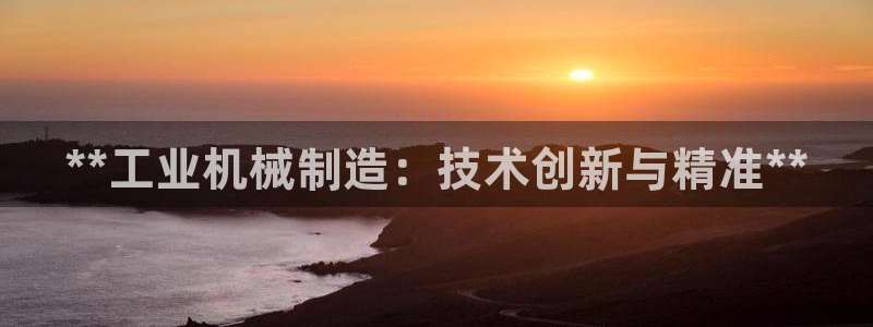 彩神的邀请码是多少：**工业机械制造：技术创新与精准**