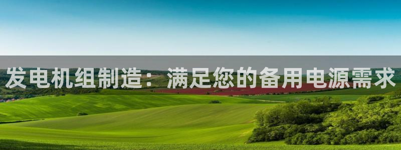 彩神购彩-购彩大厅入口下载：发电机组制造：满足您的备用电源需求