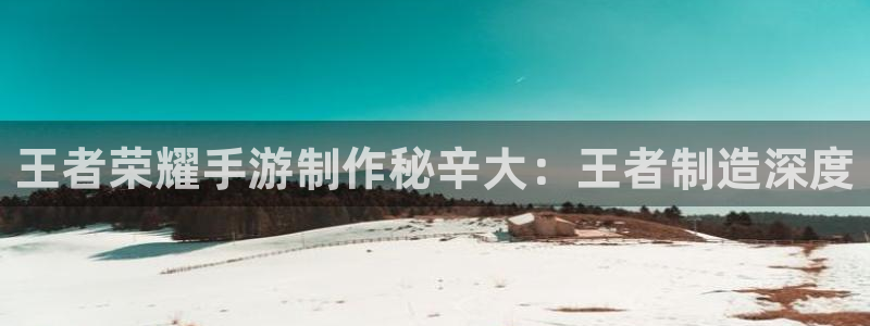 彩神viii是正规平台吗?：王者荣耀手游制作秘辛大：王者制造