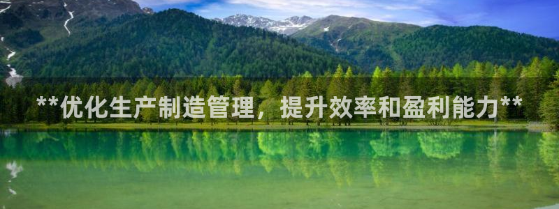 彩神这个平台是真的吗：**优化生产制造管理，提升效率和盈利能力**
