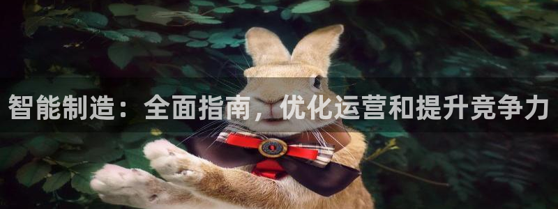 新版彩神v8登录教程：智能制造：全面指南，优化运营和提升竞争力