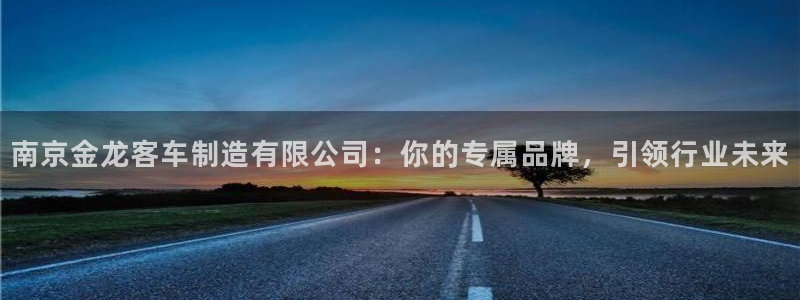 彩神怎么样可以提现：南京金龙客车制造有限公司：你的专属品牌，引领行业未来