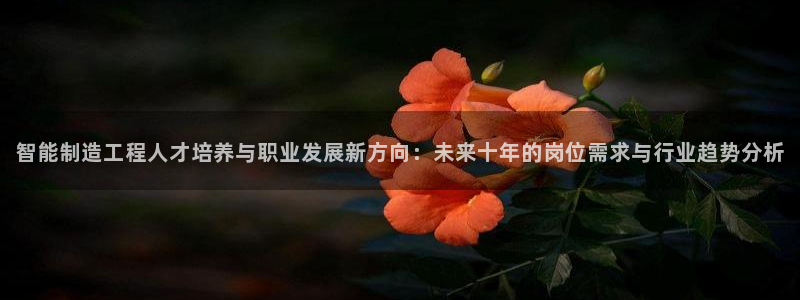 彩神vll官网-最新版app下载：智能制造工程人才培养与职业发展新方向：未来十年的岗位需求与行业趋势分析