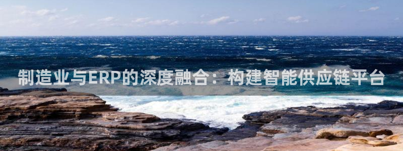 彩神赢的钱是哪里来的啊：制造业与ERP的深度融合：构建智能供