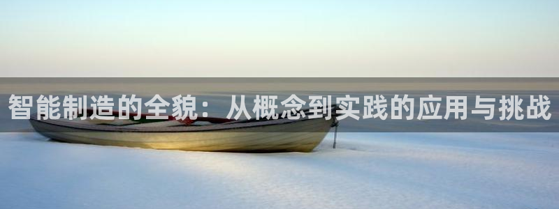 彩神velcome购彩大厅：智能制造的全貌：从概念到实践的应用与挑战