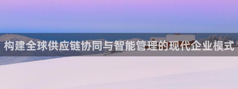 彩神8官网版：构建全球供应链协同与智能管理的现代企业模式